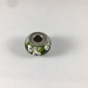 Chamilia Floral Murano Glass bead